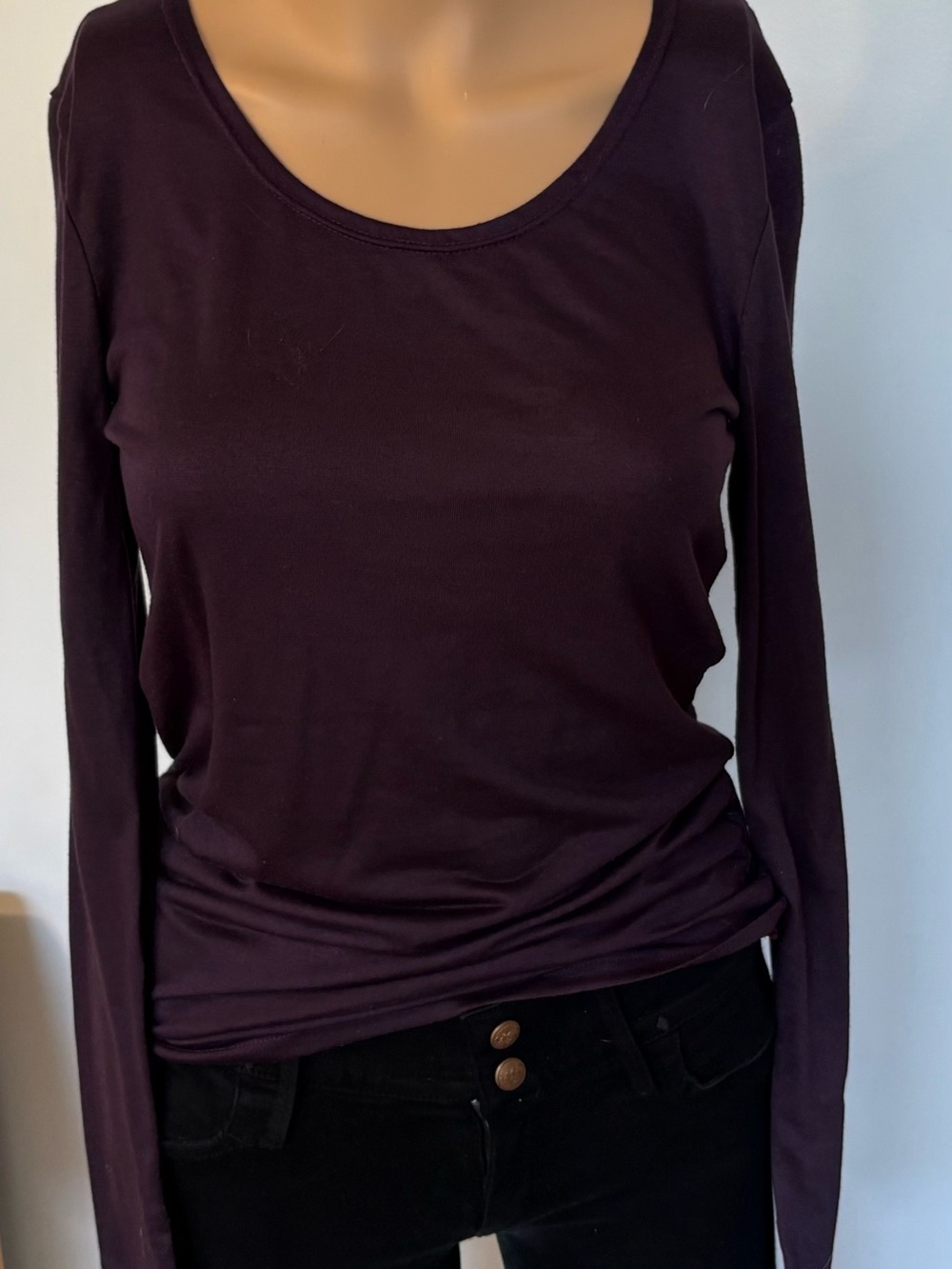 32 degrees Women's Long Sleeve Scoop Neck Top